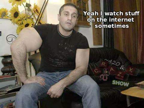 Yeah I watch things on the internet. Sometimes.