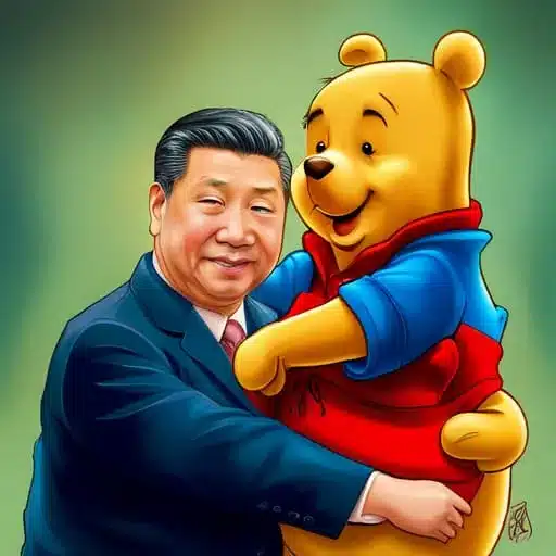 Winnie the Pooh and China