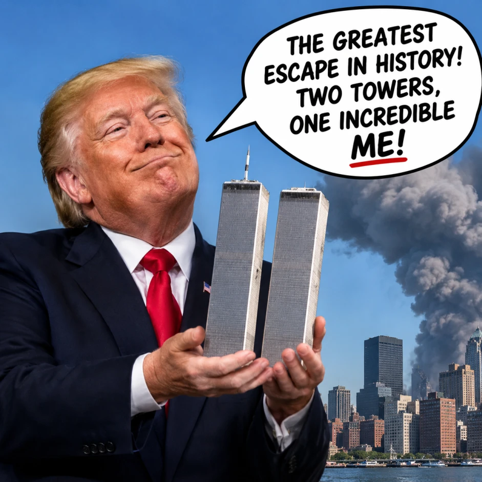 The Day Donald Trump Became the Hero of 9/11